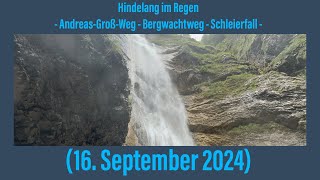 Feierabendrunde im Regen in Hindelang 16 September 2024 [upl. by Otit]