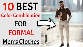 10 BEST Color Combinations For Formal Mens Clothes 2024  BEST Formal Dress Colors Combos For Men [upl. by Tripp802]