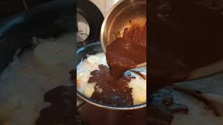 Champorado with sweet potato and banana [upl. by Oicelem642]