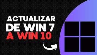 ¡Renueva tu PC 💻🔄 Cómo Actualizar de Windows 7 a Windows 10 sin Perder Datos [upl. by Rocky398]