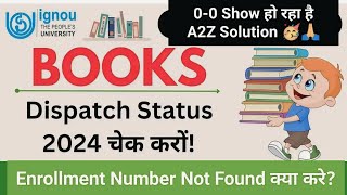 IGNOU July 2024 Admission Books Status Updated  IGNOU Study Material Status Check  IGNOU NEWS [upl. by Kamila]