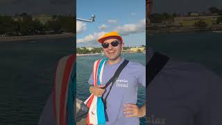 British Tourist In Barbados Learns Bajan Words At Oistins Fish Fry Festival [upl. by Liscomb948]