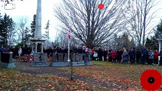 Thorburn Remembrance Day Ceremony 2023 [upl. by Kaule]