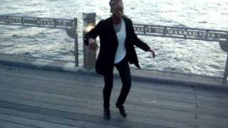 Josette Wiggan taps at Brooklyn Bridge [upl. by Lu]