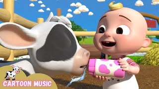 Cow Song and Dance  cartoon story NurseryRhymes amp Baby Songs [upl. by Anaerb]