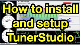 HOW TO Install and set up TunerStudio for MegaSquirt [upl. by Jody]