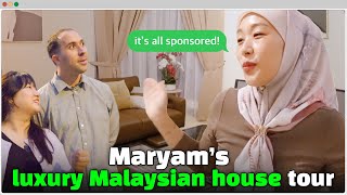 Maryam gives her luxury house tour first time  EP5  British boyfriend in Malaysia [upl. by Dumah146]