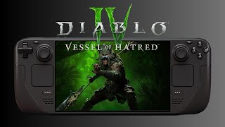 Diablo IV  Vessel of Hatred auf dem Steam Deck OLED [upl. by Pascha]