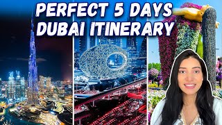 Dubai Winter Itinerary  Best Places to Visit in Dubai  Travel Guide  Indians Abroad [upl. by Ebag]