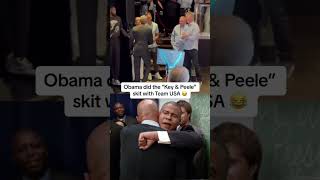 Obama really recreated a classic skit 😅 via jimgrayX [upl. by Akiner800]