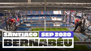 🆕 Real Madrids NEW Santiago Bernabéu stadium works September 2020 [upl. by Viens]