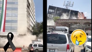 LOS VIDEOS MAS IMPRESIONANTES DEL TEMBLOR DE MÉXICO 19 DE SEPTIEMBRE 2017 [upl. by Vinna337]