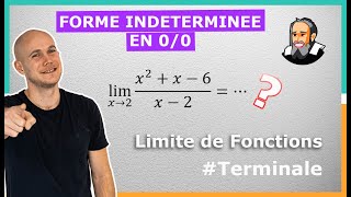 LEVER une FI  QUOTIENT de 00 avec 2nd DEGRÉE  Exercice Corrigé  Terminale [upl. by Yliah]