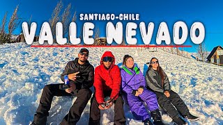 VLOG VALLE NEVADO  SÓ PERRENGUE CHIQUE  CHILE 2024 chile2024 santiagodechile santiago [upl. by Skipper739]