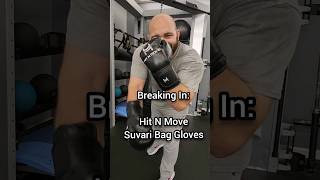 Breaking In Hit N Move Suvari horsehair bag gloves boxing mma kickboxing muaythai wrestling [upl. by Ronyar]