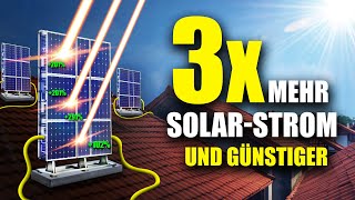 Neue VertikalSolarmodule schlagen jede Solaranlage weltweit [upl. by Llejk]