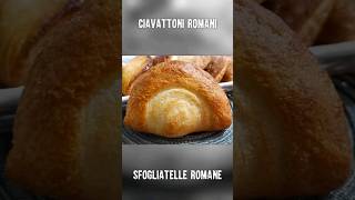 CIAVATTONI ROMANI o SFOGLIATELLE ROMANE  Ricetta FACILE di A modo MIO [upl. by Dareece505]