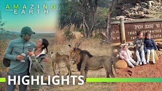 Amazing Earth African safari adventure with Solenn Heussaff and Nico Bolzico [upl. by Huberto]