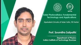 Equivalent Circuits of Solar Cells Fill Factor [upl. by Ahsuatal]