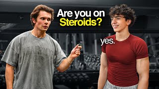 I Asked 100 Gym Goers if Theyd Take Steroids [upl. by Akihdar137]