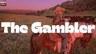 Kenny Rogers  The Gambler Lyrics [upl. by Jerrylee518]