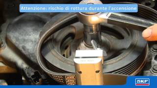 SKF  Strumento per il montaggio delle cinghie elastiche  VKN 300 [upl. by Rennane]