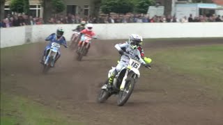 Grasbaanrace Annen 125 cc jeugd alle heats en finale 2024 [upl. by Jillana]