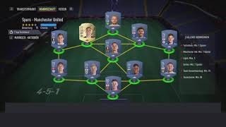 FIFA 22  MARQUEE MATCHUPS  SPURS V MANCHESTER UNITED  SBC  SOLUTION [upl. by Priebe]