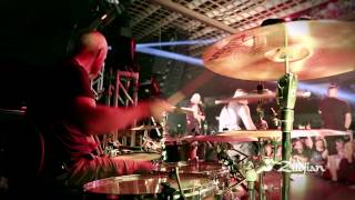 Zildjian Performance  Justin Foley of Killswitch Engage plays Beyond the Flames [upl. by Ahsiemat]