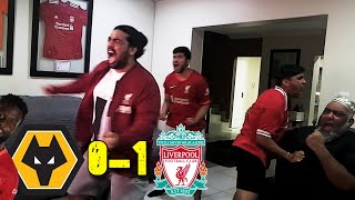 WOLVES vs LIVERPOOL 01 LIVE FAN REACTION DIVOCK ORIGI TO THE RESCUE AGAIN [upl. by Neral]