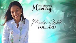 Celebrating the Life of Marilyn Elizabeth Pollard [upl. by Salene]