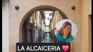 UN PASEO POR EL MERCADO DE ARTESANIA ALCAICERIA GRANADAESPAÑA [upl. by Salohci]