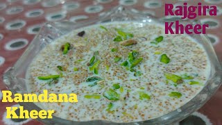 Instant Rajgira kheerNavratri special Ramdana kheer RecipeAmaranth kheer Recipe [upl. by Attenev251]