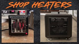 How I Heat my Shop Space  Vintage Electric Heaters [upl. by Nallaf]