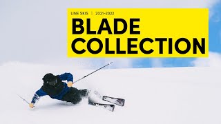 LINE 20212022 Blade amp Blade W Skis  Ski Weird Ski Different Ski Morefunner [upl. by Nani862]