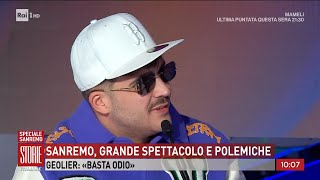 Sanremo grande spettacolo e polemiche  Storie italiane 13022024 [upl. by Eidnac]