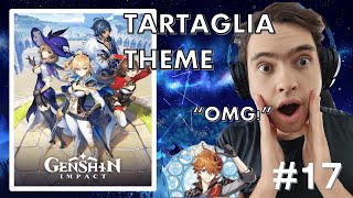 Gamer and Pianist Reacts to TARTAGLIA Battle Theme from Genshin Impact OST [upl. by Koralie]