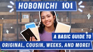 Hobonichi 101 A Basic Guide to the Original Cousin Weeks Avec DayFree 5Year and HON [upl. by Ahsaya333]