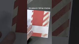 The Surprising Way to Use Up All Your Pattern Papers for Christmas Cards [upl. by Erodoeht]