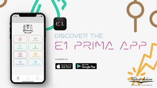 E1 Prima Coffee machine APP  how to use [upl. by Htiduj280]