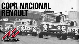 PRODUCTO NACIONAL  Copa RENAULT 8 GORDINI en JARAMA  Assetto Corsa [upl. by Annatsirhc]