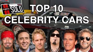 Top 10 Celebrity Cars SOLD at Barrett Jackson Scottsdale 2024 [upl. by Kermit891]