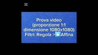 Prova video proporzione 11 [upl. by Hartill996]