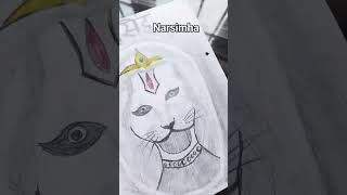 narsimha music song bollywood drawing [upl. by Rhonda]