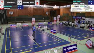 Badminton Bundesliga Union Ohlsdorf vs UBSC Wolfurt Court 12 [upl. by Medlin]