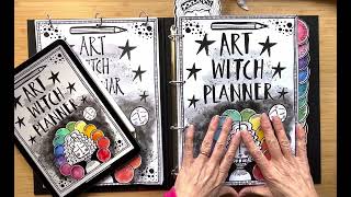 The NEW 2025 Art Witch Planner is complete [upl. by Arluene385]