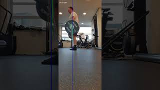 Deadlift Barbell 3x8 120KG [upl. by Aslin]