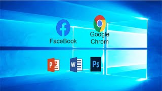 how to get app icon on desktop home screen windows 10 and create shortcut for any application laptop [upl. by Leunamnauj119]