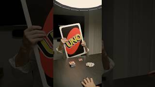 I won at UNO GIANT CARD😎Subscribe to me❤️ [upl. by Cortney35]