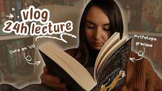 📖 VLOG LECTURE  24h pour lire un livre en anglais 🏺 [upl. by Kemp660]